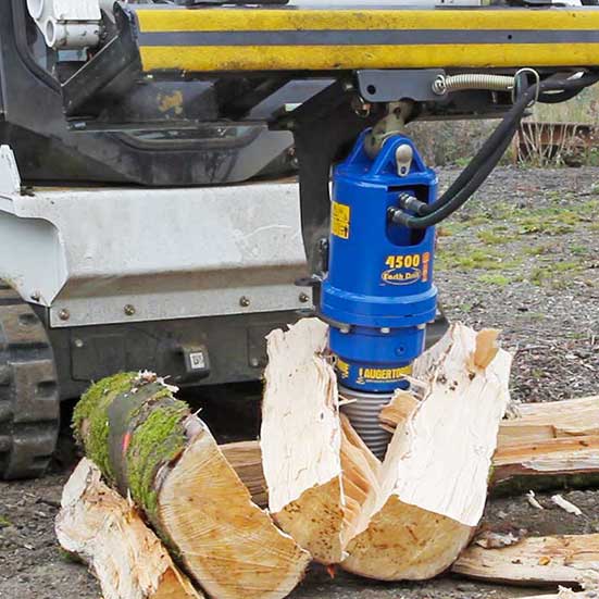 PARTIDOR DE TRONCOS LS180: PARA EXCAVADORAS Y MINICARGADORAS - Imagen 2