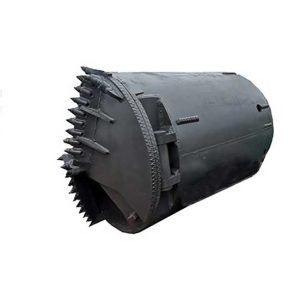 HERRAMIENTAS DE PERFORACIÓN DE CIMIENTOS: CUBO DE FONDO CÓNICO  (FOUNDATION DRILL TOOLS: CONICAL BOTTOMED BUCKET)
