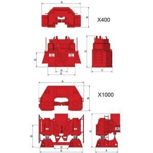 X400/1000 - EXTRACTOR DE PILOTES
